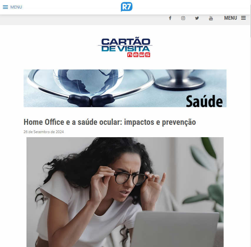 Clínica de Olhos na mídia
